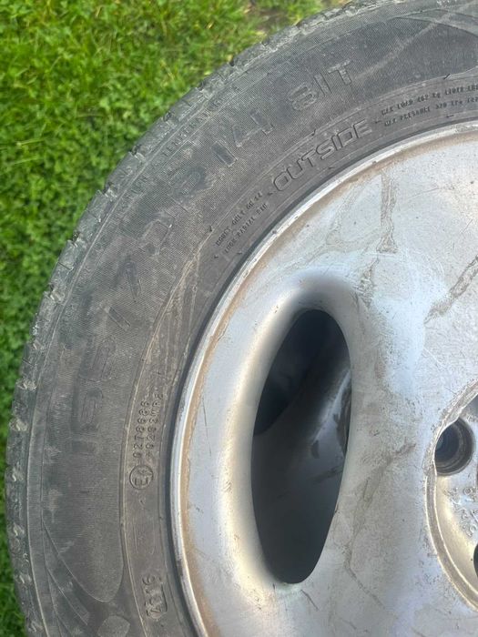 Oryginalne felgi aluminiowe Opel / GM 14” 4x100 – Corsa, Tigra