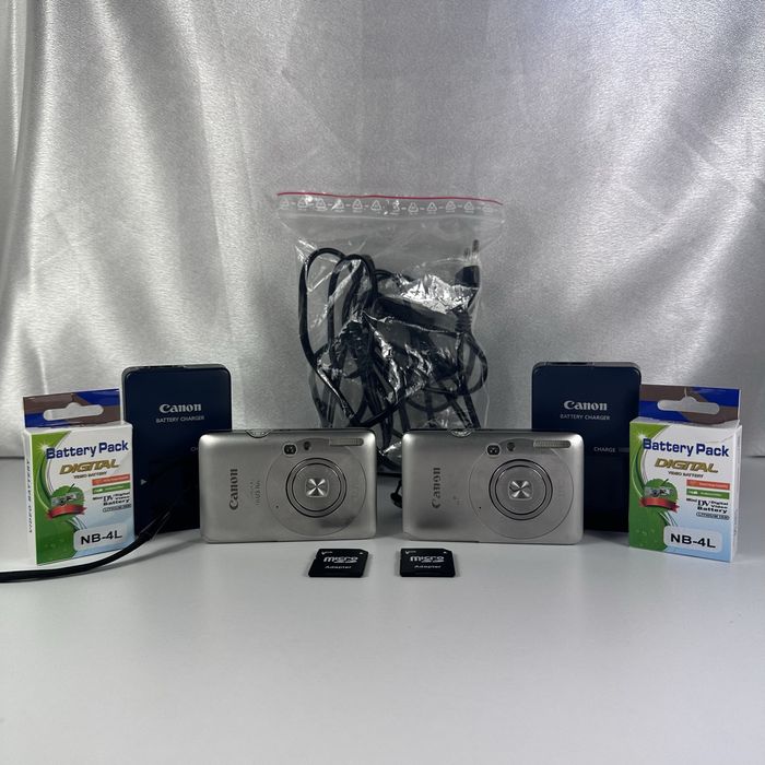 2 x Canon ixus 100 is