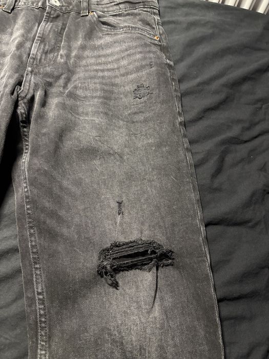 Czarne jeansy Pull&Bear