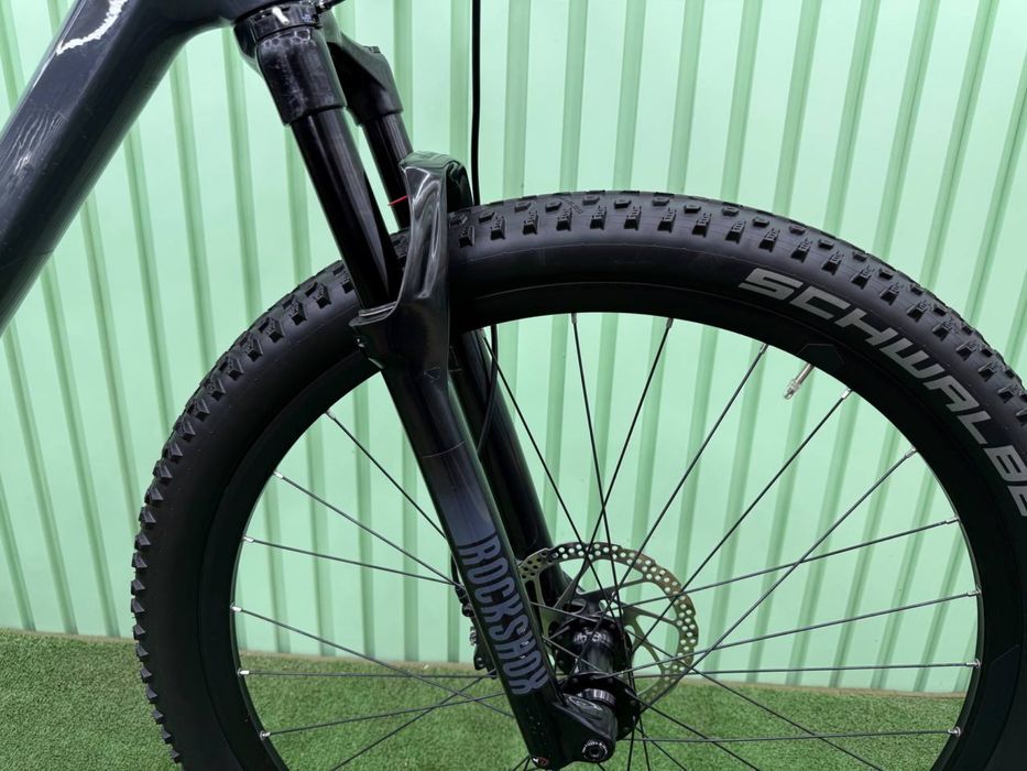 Топовий Карбоновий гірський XL 29 велосипед Cube Reaction Pro XT 1x12