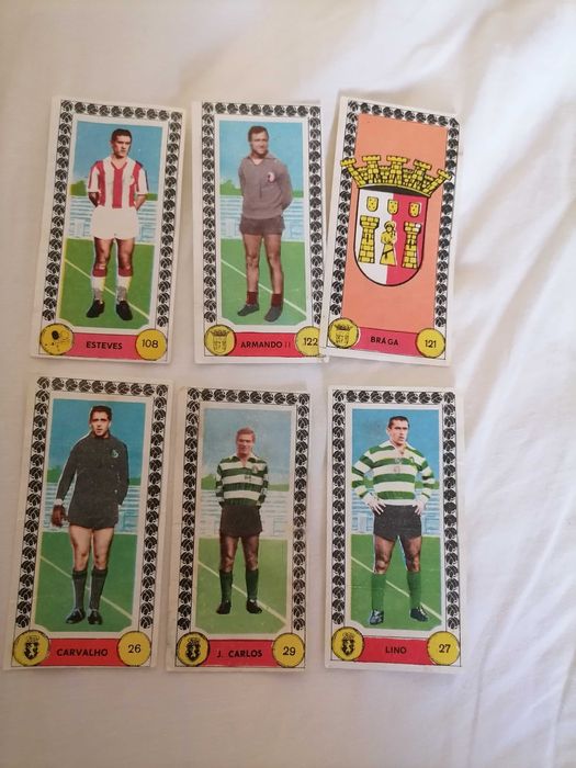 Cromos Caramelos ASES DO FUTEBOL 1965/66 A Francesa