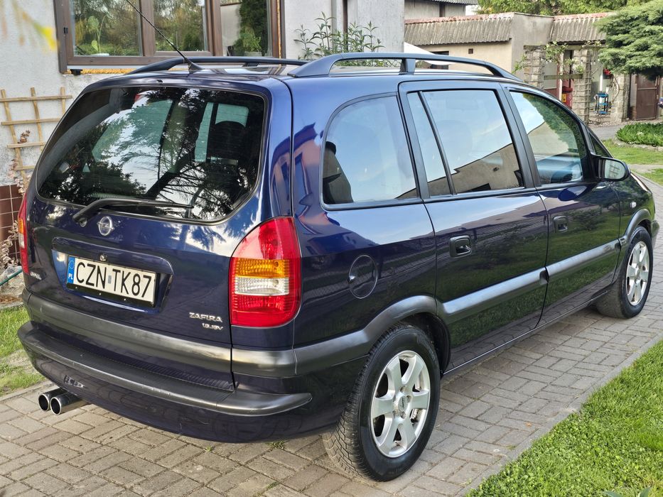 Opel Zafira 1.6 7os/Klima/Alu/Ori szyby/Zadbana