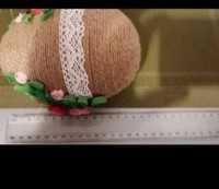 ozdobne jajka dekoracyjne ze styropianu