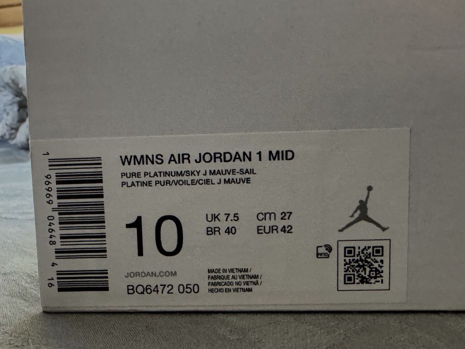 Air Jordan 1 Mid "Sky J Mauve"