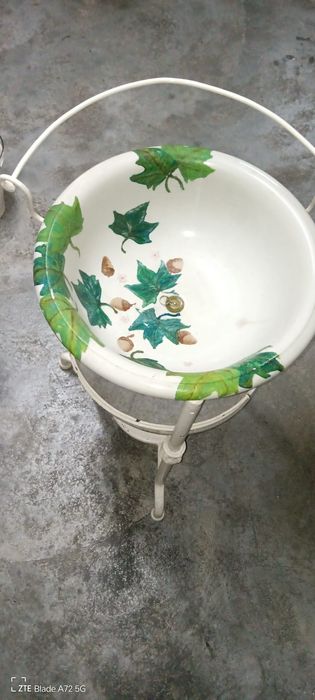 Lavatório antigo/ lavabo/ jarro com bacia