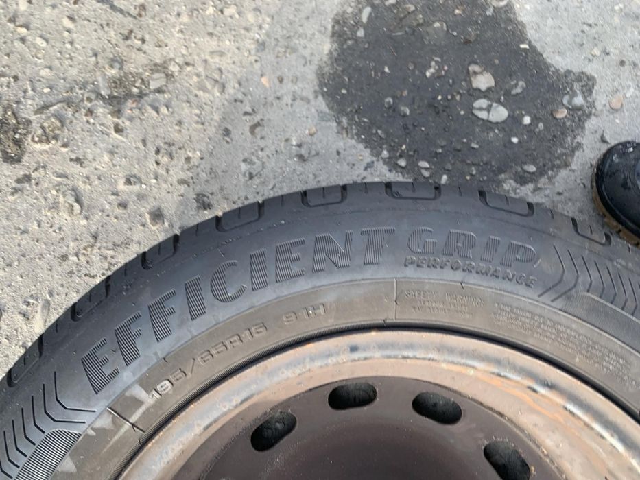 Шини  195/65 R15 Goodyear літо 2024 рік 7/6,5 мм
