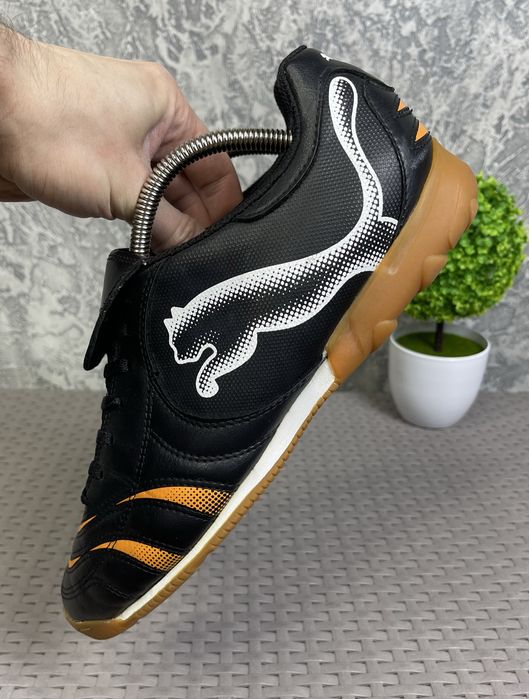 Puma копы сороконожки бутсы 44 размер футбольные для зала кожаные