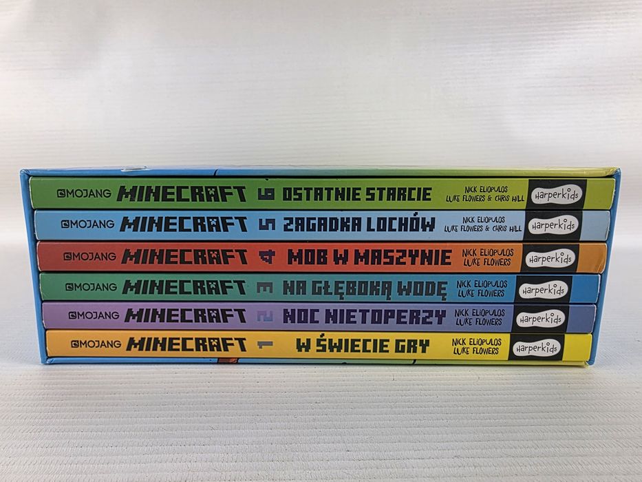 MINECRAFT / Kroniki z Woodsword 1-6 / BOX Pudełko