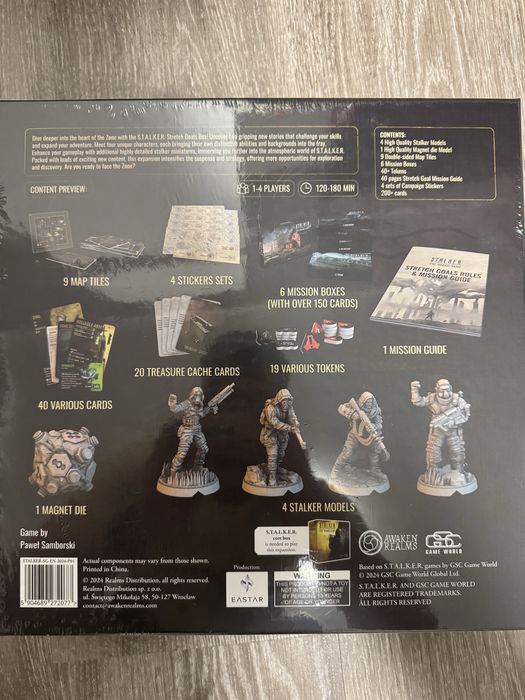 Stalker board game - stretch goals