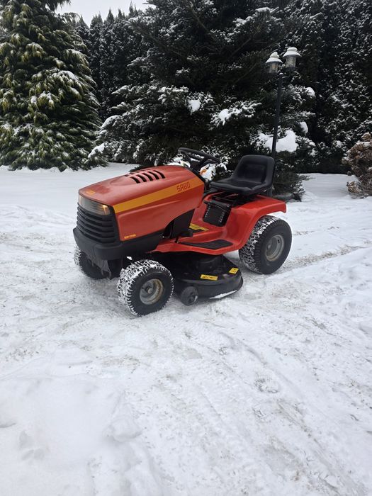 Traktorek kosiarka John Deere Sabo 17hp pompa oleju