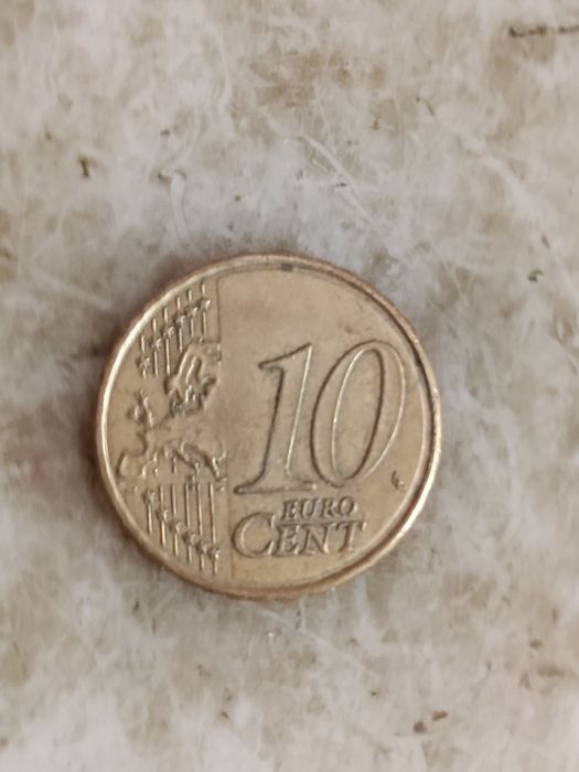 Moeda Francesa 10cents