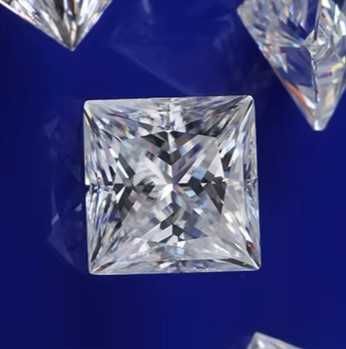 DiamentMoissanit Księżniczka7mmx7mm-2CT VVS1-D