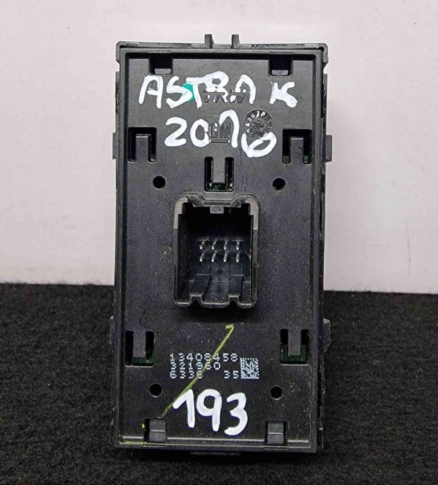 Comando / Botão / Interruptor Vidros Frente Esquerdo - OPEL ASTRA K