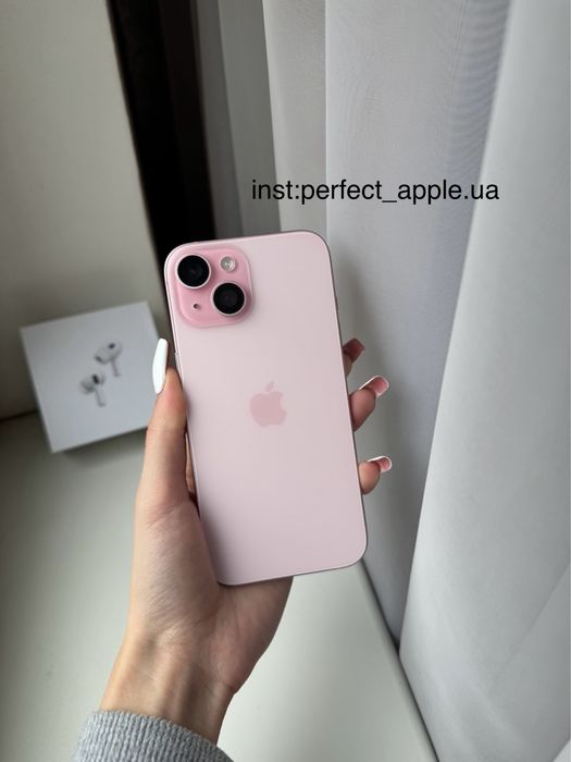 Ідеал. IPhone 15 Pink. Айфон 15 Рожевий.