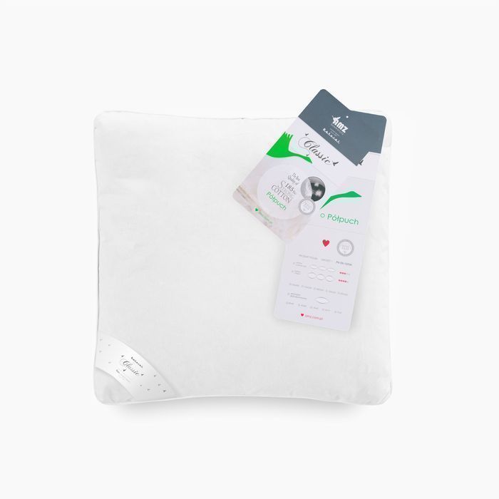 Poduszka AMZ PÓŁPUCH 50x70cm Biały