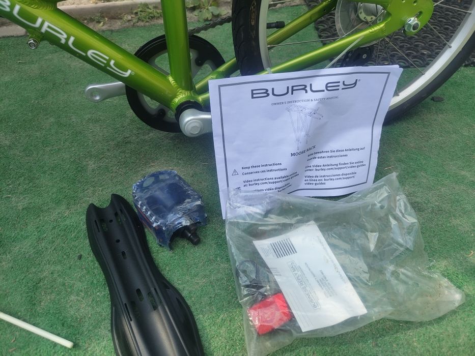 Детский велосипед-прицеп Burley Piccolo