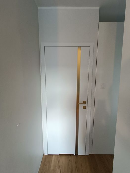 Nowe drzwi ERKADO BALDUR 1 60 Prawe Bezprzylgowe + Ościeżnica + Klamka + Zamek WC