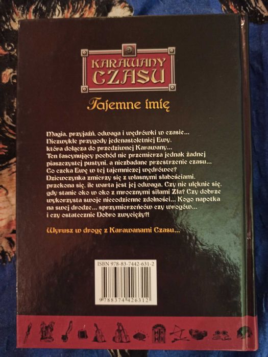 Książka Angelis karawany czasu tajemne imię