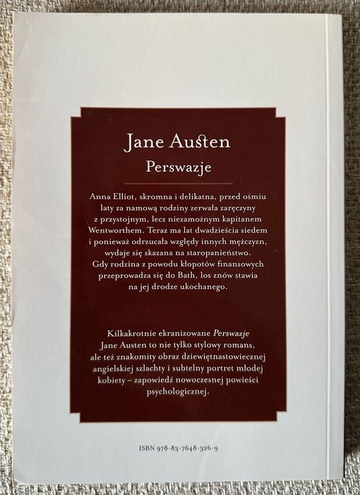 Perswazje - Jane Austen - Stan jak nowa