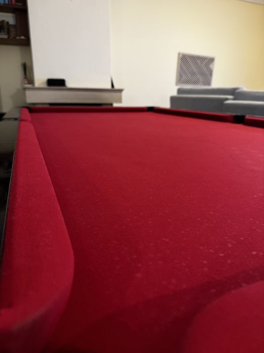 Mesa de bilhar clássica premium | Ardósia e pano profissional