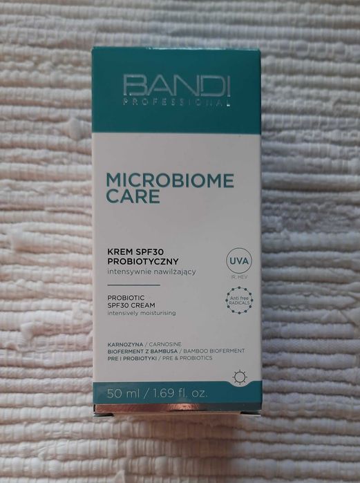 Bandi Microbiome Care Krem SPF30 Probiotyczny intensywnie nawilżający
