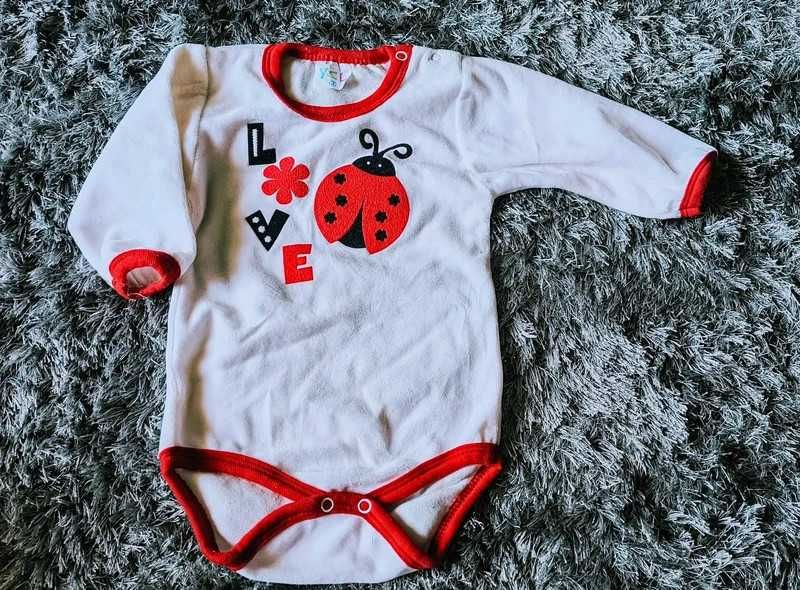Body biedronka rozmiar 62/68 NOWE