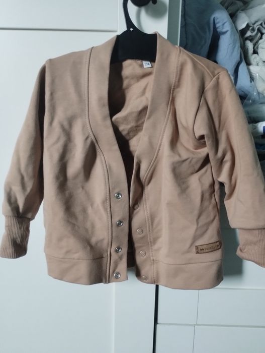 Elegancki komplecik na chrzest dla chłopca rozmiar  74