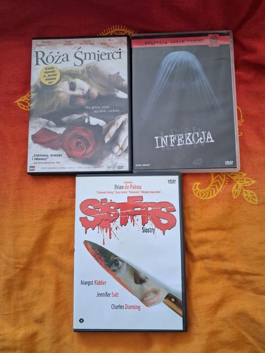 Zestaw filmów DVD VCD
