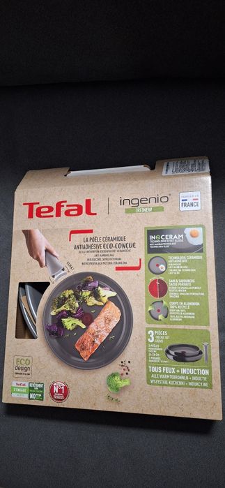 Набір сковорідок Tefal Ingenio Renew 3 предмети з керамічним покриттям