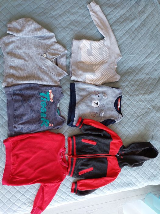 PAKA 50 SZTUK!!!  Ciuchy dla chłopca h&m, pepco 80 86 92