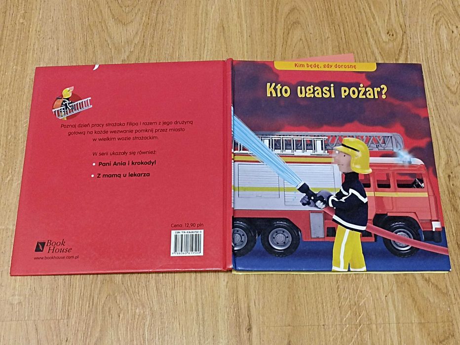 Kto ugasi pożar książeczka dla dzieci
