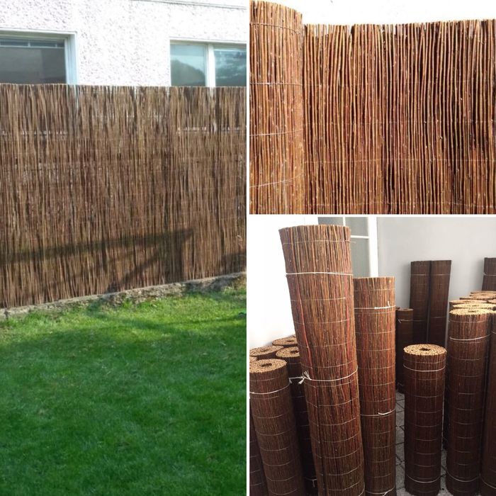 Mata wiklinowa 1.8x5m PREMIUM płoty z wikliny mata wiklinowa wiklina wszystkie rozmiary