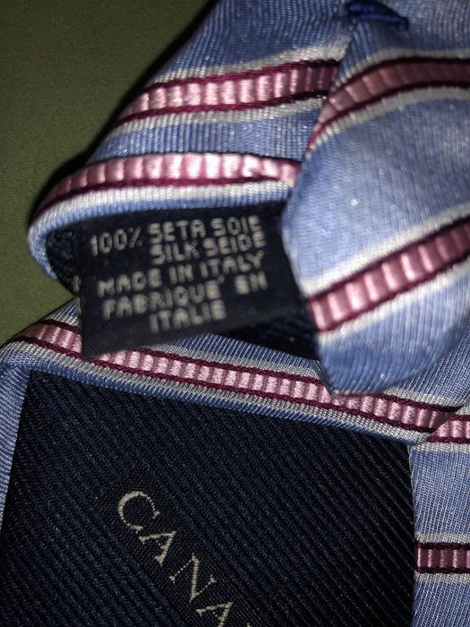 Галстуки  классические  Canali и Ermenegildo Zegna
