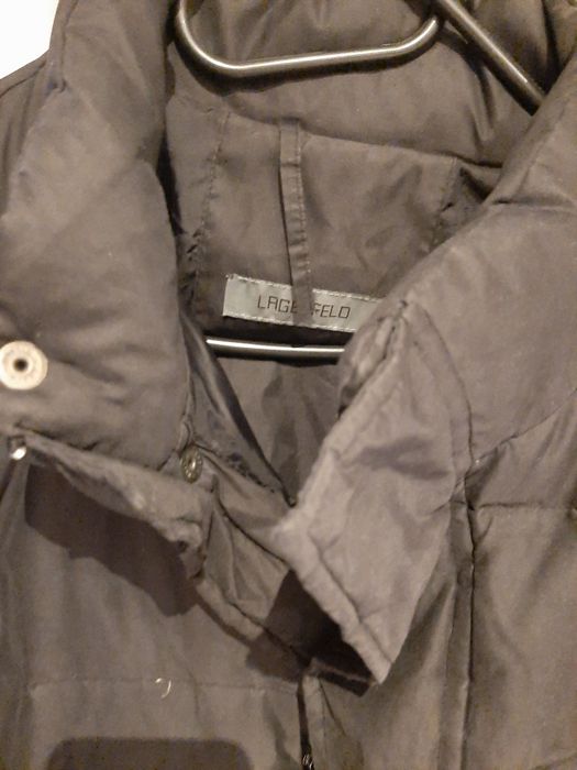 Puchowa kurtka Karl Lagerfeld xxl Promocja na weekend