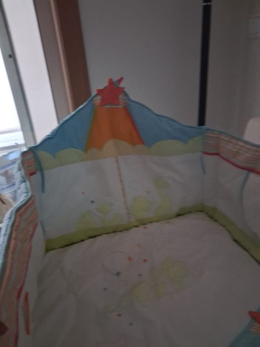 Colcha para cama de bébé