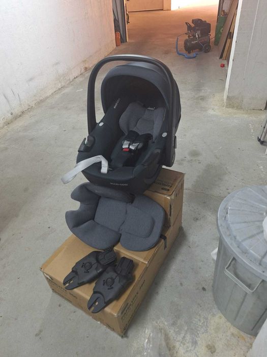 Trio da maxi cosi 360⁰ +cadeira auto pearl 360⁰