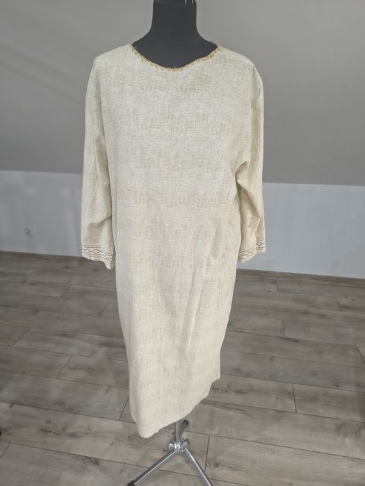 Szata beżowa długa