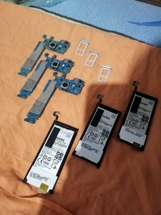 Три платы Samsung Galaxy s7 FD