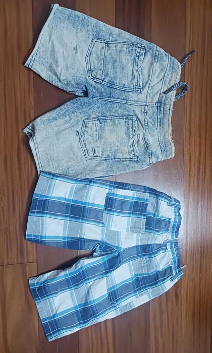 Conjunto de 6 calções para criança  - 6/7 anos