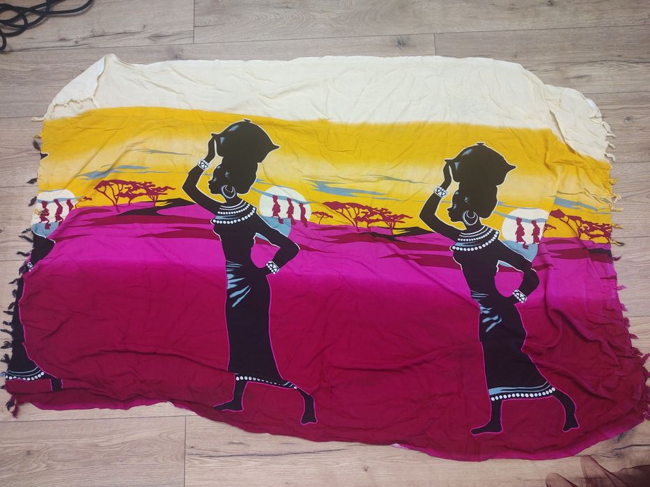 Oryginalna chusta przywieziona z Kenii