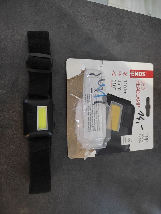 Latarka czołowa LED