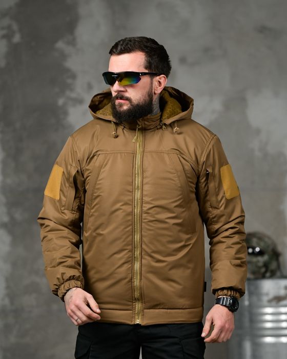 Зимова куртка тактична чорна 7,62 чоловіча, тактическая курточка черна