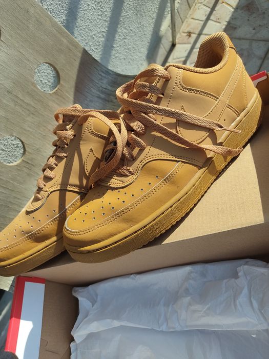 NIKE COURT VISION  "castanho"