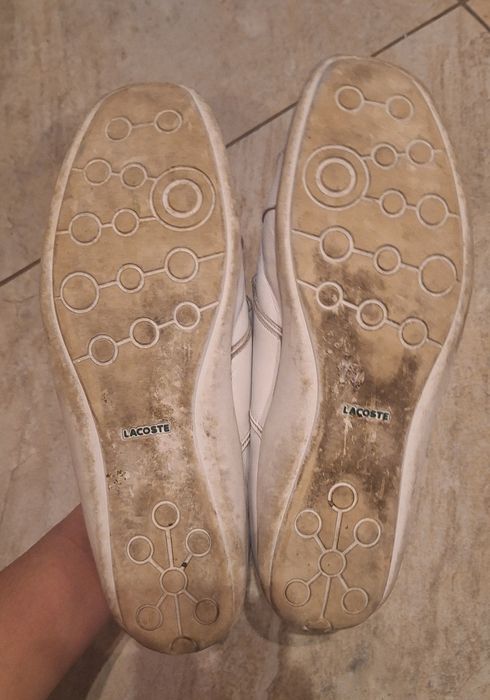 Buty lacoste biale