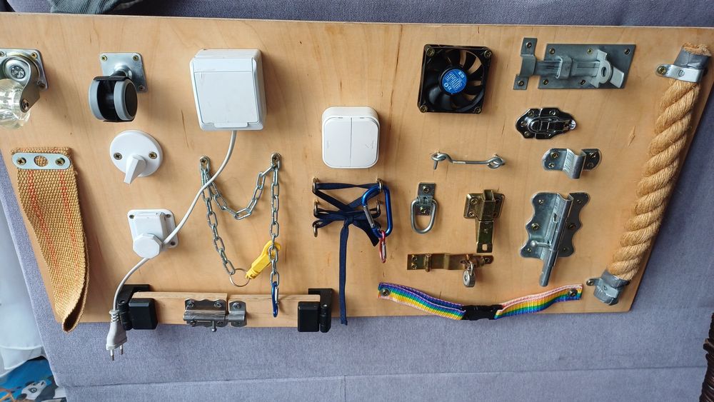 Tablica manipulacyjna DIY