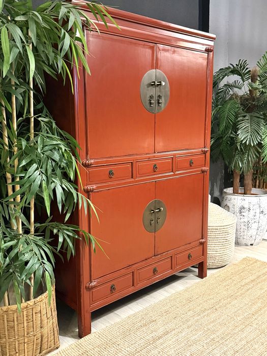 aparador, armario, movel, louceiro, livreiro, olmo, oriental, rustico