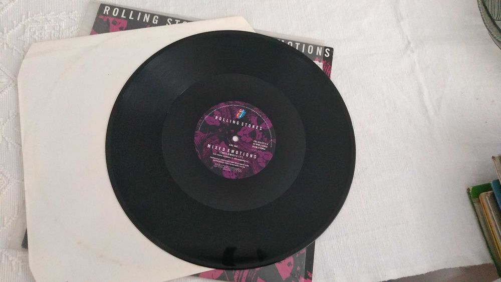 LP "Rolling Stones Mixed Emotions" - 1989" dos Rolling Stones, como NOVO!