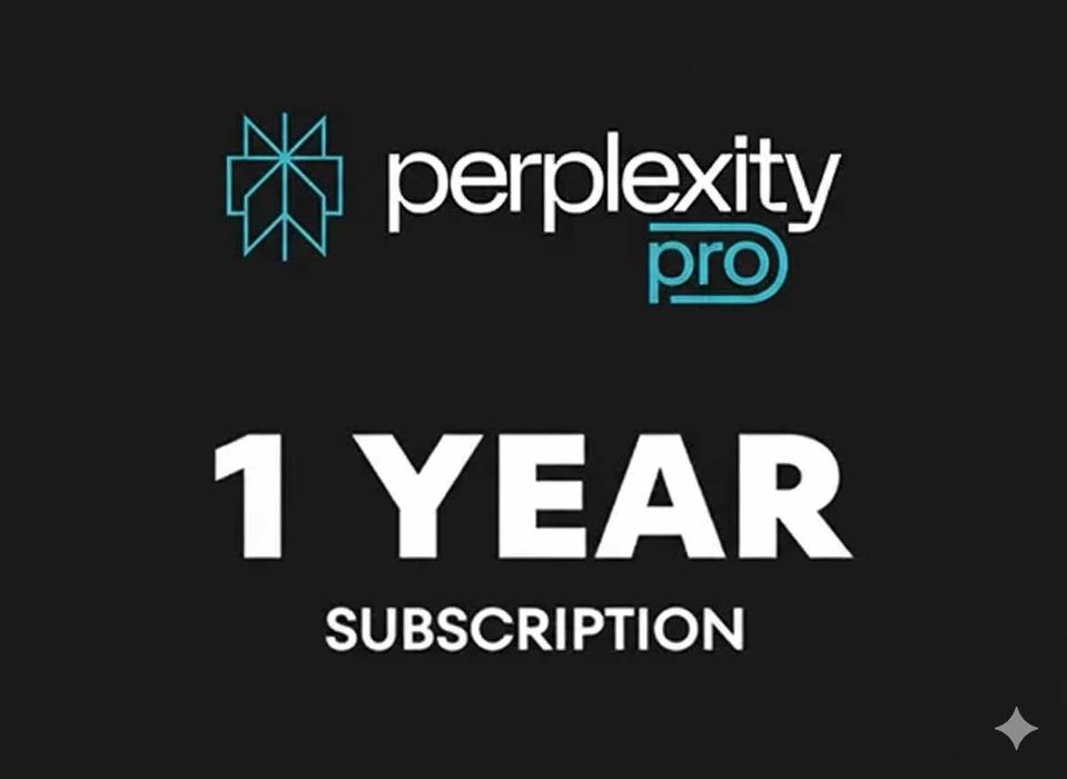 Річна підписка на топові штучні інтелекти— Gemini Pro + Perplexity Pro