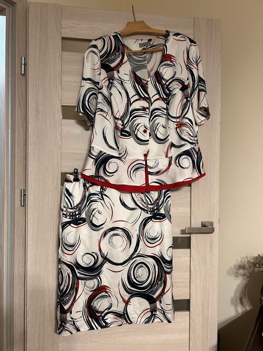 Komplet damski - pracownia krawiecka Gras - rozmiar 50