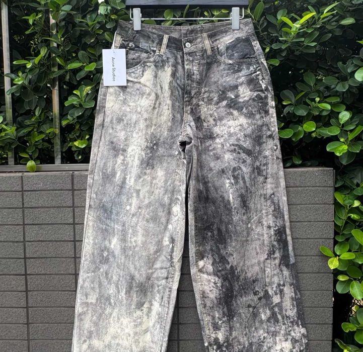 В наявності | Штани Acne Studios jeans джинси rap baggy